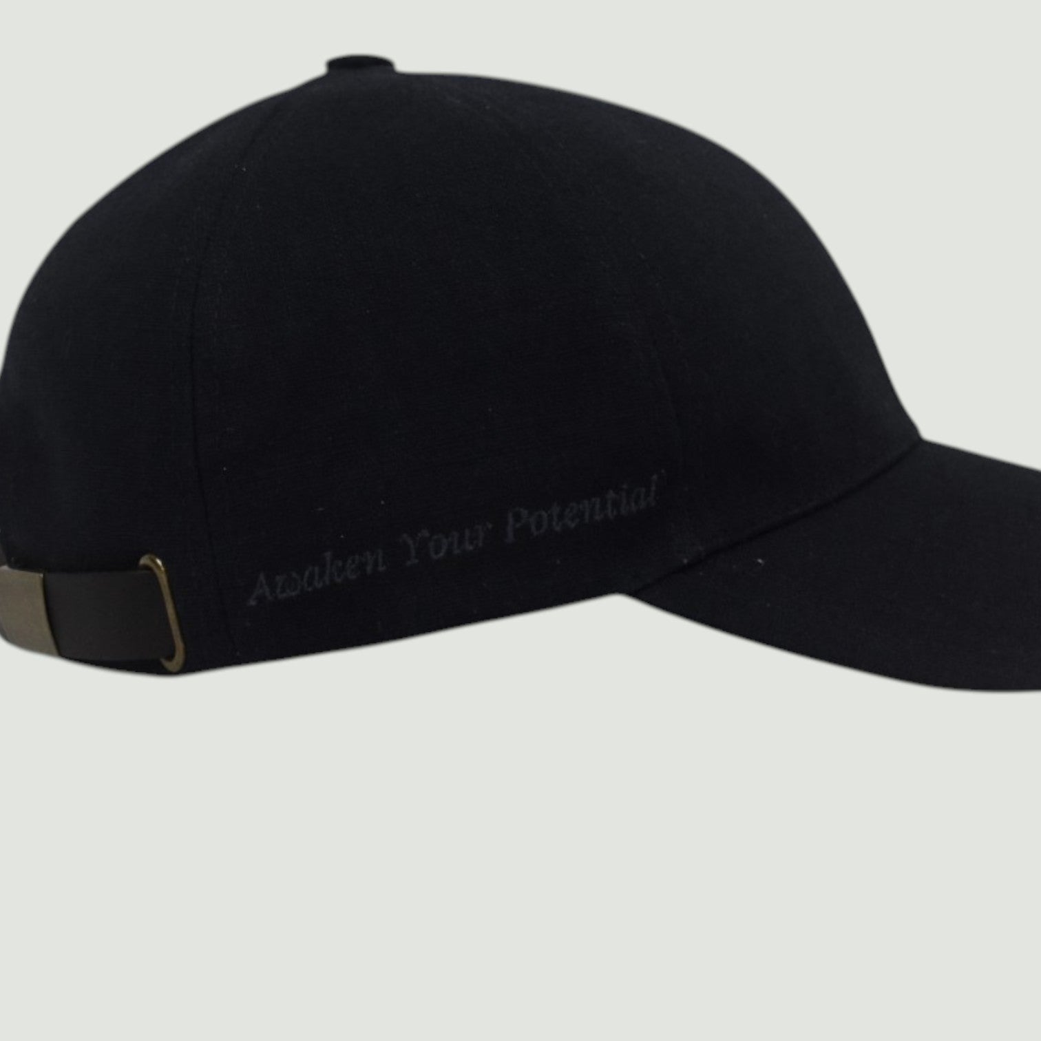 Casquette en lin Marine