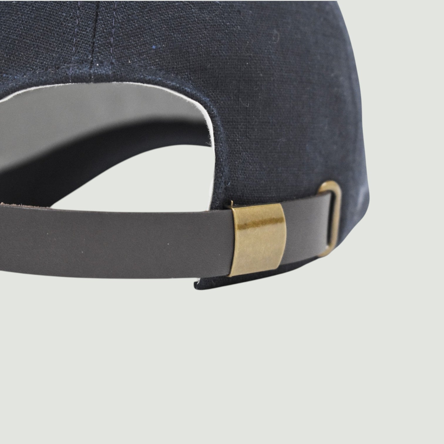Casquette en lin Marine