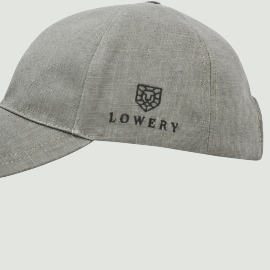 Casquette en lin Kaki