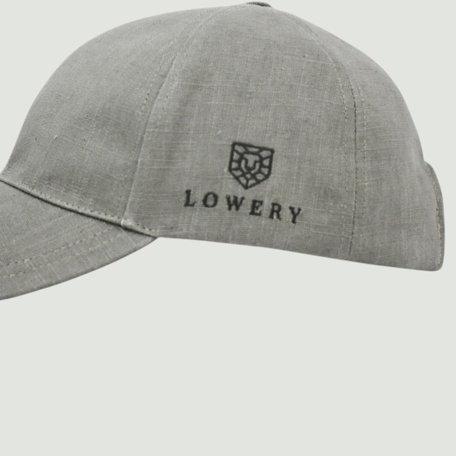 Casquette en lin Kaki